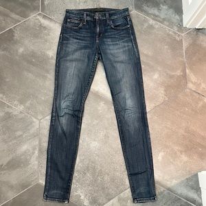 Joe’s jeans - mid rise skinny jeans